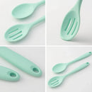 Axyaa Silicone Spoon Set for Kitchen Cooking