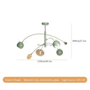 Axyaa Retro Glass Pendant Lights for Living Room, Bedroom, and Kitchen