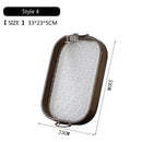 Axyaa Acrylic Bamboo Tea Tray with Fruit Pastry Handle - Minimalist Home Kitchen Tray