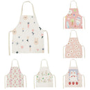 Axyaa Cute Kitten Kitchen Apron for Women and Kids