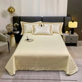 Axyaa Cotton Quilted Bed Cover Set - Single & Double Bed Cover - Thick & Pure Cotton