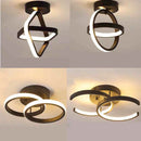 Axyaa 2 Rings LED Ceiling Light – Modern Creative Design for Indoor Lighting