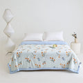 Axyaa Soft Silk Cool Feeling Printed Summer Quilt