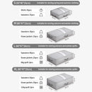 Axyaa Large Foldable Clothes Storage Bag for Bedroom and Wardrobe Organization