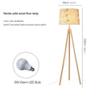 Axyaa Nordic LED Floor Lamp for Modern Home Decor