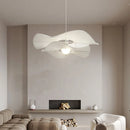 Axyaa Nordic Pleated Fabric Pendant Lights Chandelier Bar LED Hang Lamp