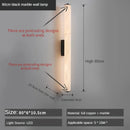 Axyaa Spanish Snowflake Marble LED Wall Lamp - Modern Luxury Lighting