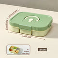Axyaa Divided Microwavable Lunch Box - Portable Sealed Food Container
