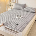 Axyaa Waterproof Mattress Bed Pad with Raw Cotton and Soybean Padding