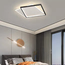 Axyaa Geometric Thin Ceiling Light: Minimalist Modern Design for Bedroom and Living Room