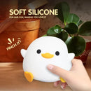 Axyaa Duck Silicone LED Night Light Bedside Lamp