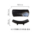 Axyaa Ceramic Tableware Set for Sushi, Hot Pot, Barbecue - Creative and Elegant Hotel Dining.