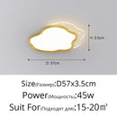 Axyaa Cloud Ceiling Lamp Modern Minimalist Indoor Light for Home Decor