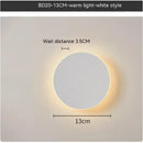 Axyaa LED Touch Sensor Wall Lamp - Modern Minimalist Style for Bedroom, Staircase, Porch