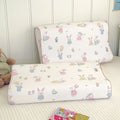 Axyaa Dinosaur Car Cartoon Pillowcase, Kids Satin Bedding, Cute Design, Soft Cotton Cover.