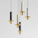 Axyaa Marble Chandelier Pendant Light for Kitchen Dining Bedroom