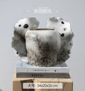 Ceramic Vase Home Decor Flower Arrangement Ornaments Axyaa Dried Hydroponic Crafts