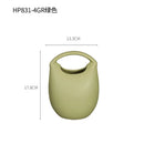 Nordic Cream Donut Vase Ornament for Living Room Flower Arrangement by Axyaa