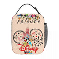 Axyaa Mickey Mouse Insulated Lunch Bag - Portable Thermal Cooler for Kids