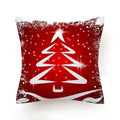 Axyaa Merry Christmas Print Sofa Cushion Decoration Pillowcase