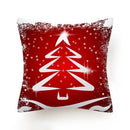 Axyaa Merry Christmas Print Sofa Cushion Decoration Pillowcase