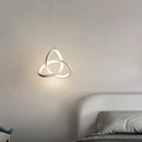 Axyaa Modern LED Pendant Lamp White/Black for Home Decoration