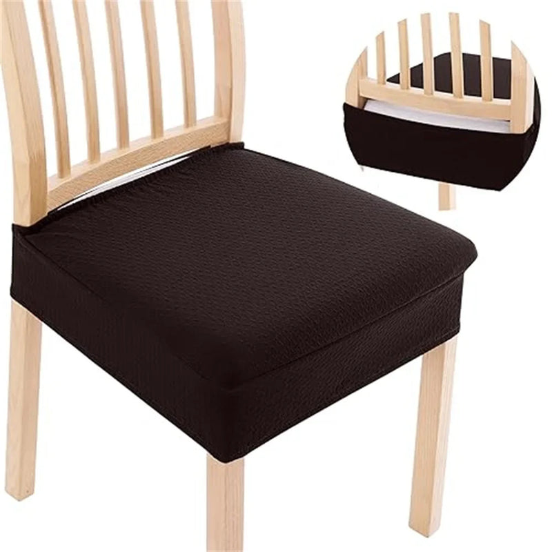 Axyaa Waterproof Stretch Jacquard Dining Chair Cover Set