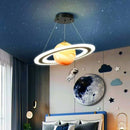 Axyaa Planet Pendant Lamp for Children's Room, Living, Bedroom, Kitchen - Indoor Ceiling Light