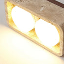 Axyaa Yellow Cave Stone Ceiling Light - Creative Art Fixture