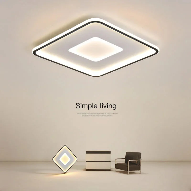 Axya LED Ceiling Light: Modern Chandelier Fixture for Home Decor Lighting