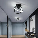 Axyaa LED Corrugate Ceiling Light: Modern Aluminum Home Lighting Fixture