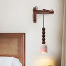 Axyaa High-End Song Dynasty Style Bedroom Headboard for Retro Wabi Sabi Aesthetic