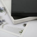Axya White Melamine Rectangular Tray for Stylish Storage and Decoration