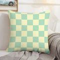 Axyaa Checkerboard Pillow Cases 45x45 Set of 2 Decorative Cushion Covers