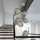 Axyaa LED Ceiling and Suspension Lamps for Modern Living Room and Stairs