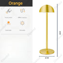 Axyaa LED Mushroom Desk Lamp Rechargeable Touch Switch Table Lamp