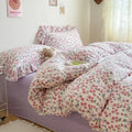 Axyaa Double Bed Duvet Cover 150x200 Breathable Quilt Comforter Cover