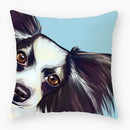 Axyaa Dog Yorkie Pug Cute Pillowcase Sofa Bedroom Decoration