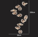 Axyaa Nordic Chandeliers Dining Room Hanging Lamps Ceiling Light Fixture