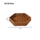 Axyaa Rattan Wicker Serving Baskets Set | 10 Styles for Restaurant Use
