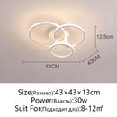 Axyaa LED Ceiling Chandelier: Modern Dimmable Lighting for Home, Living Room, Bedroom
