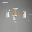 Axyaa Colorful Deer Shape Ceiling Light for Dining Room