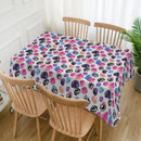 Leopard Print Color Block Table Runner by Axyaa for Indoor Outdoor Home Dining