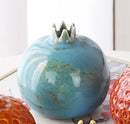 Axyaa Ceramic Pomegranate Vase Flower Arrangement Hydroponic Dried Flower Crafts