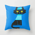 Axyaa Cartoon Animal Pillowcase: Office Car Seat Decor, Sofa Bedroom Cute Pillowcase