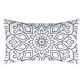 Axyaa Geometric Cushion Cover 30x50 Polyester Pillowcase for Home Decor
