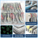 Axyaa Game Controller Glow Blanket for Boys 6-10 Year Olds