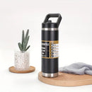 Axyaa Stainless Steel Thermal Bottle for Hot/Cold Drinks, Leakproof, Portable, 27oz/37oz, Outdoor & Travel