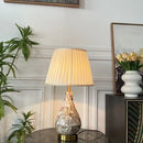 Ceramic Shell LED Table Lamp for Bedroom & Living Room - Axyaa Brand