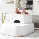 Axyaa Kid Step Stool Non-Slip Pads Ottoman Potty Training Safety Stool